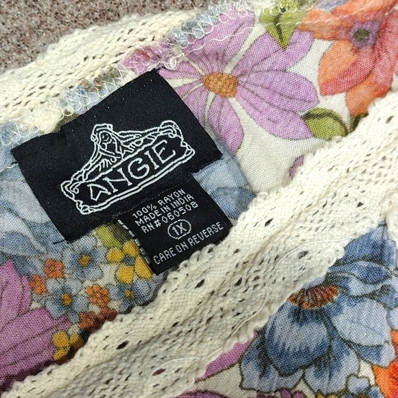 💥Angie Plus Size Boho Adjustable Tank Top - Picture 5 of 17